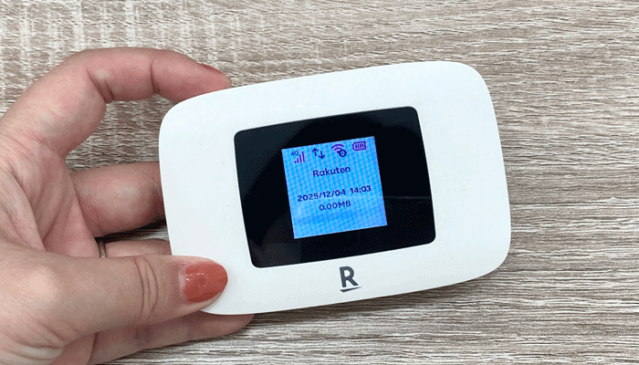 Rakuten WiFi Pocket Platinumの写真