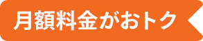 auひかりは月額料金がおトク